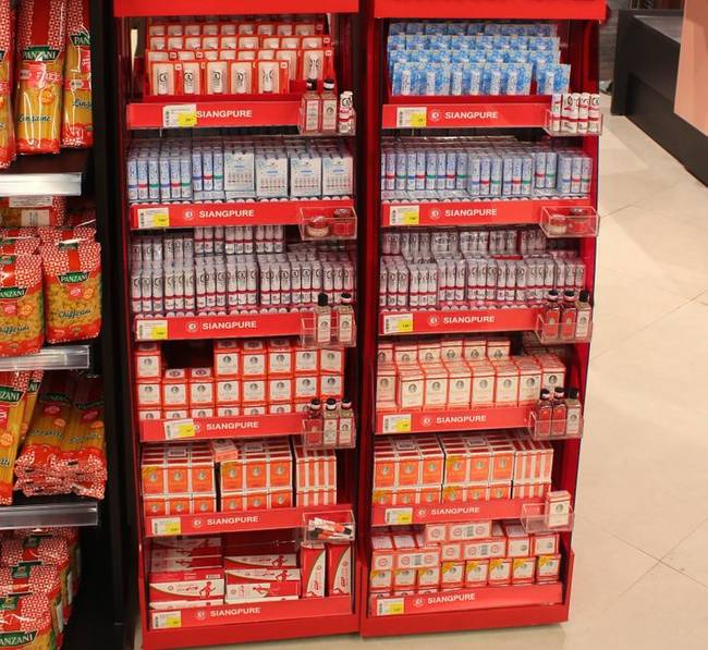 A helyiek imádják az inhalátorokat.