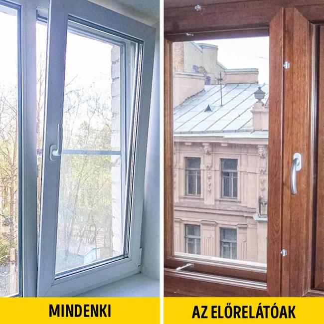 Műanyag ablakok fa ablakok helyett