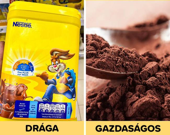 Márkás kakaóitalok