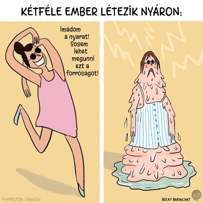 21 brutálisan őszinte illusztráció, a legtipikusabb nyári problémákról