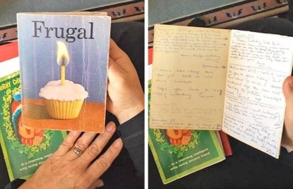 „A feleségem nagymamája és a barátnője pénzt spórol a születésnapi ajándékkártyákon, ezért mindig ugyanazokat a lapokat küldik egymásnak."