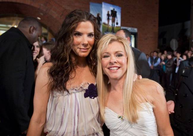 Sandra Bullock közös pillanata Leigh Anne Tuohyval