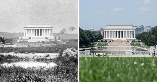 Lincoln-emlékmű, Washington: a 20. század eleje és napjainkban.