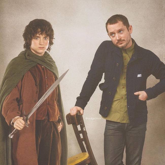 Elijah Wood és Zsákos Frodó *javítva