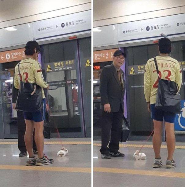 Valahol Dél-Koreában.