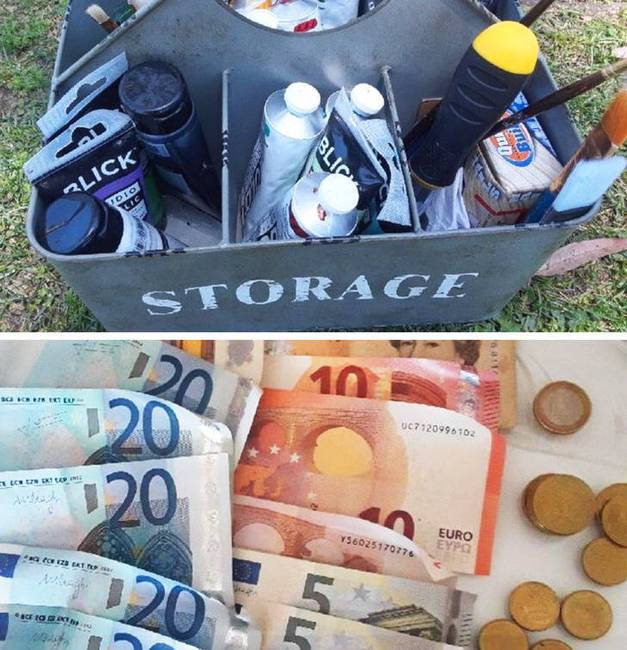 „Az édesanyám egy festőkészletet vett a helyi bolhapiacon 10 dollárért, de kiderült, hogy 200 euró volt elrejtve az alján."