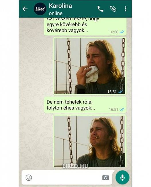 Az a jó, hogy ilyenkor mindent rá lehet fogni a gyerekre! :)