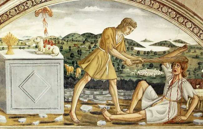 Bernardo di Stefano Rosselli freskója, 1474.