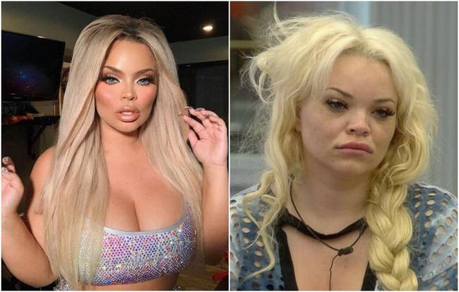 Trisha Paytas, aki szeret mindenkit megtéveszteni az Instagramon.