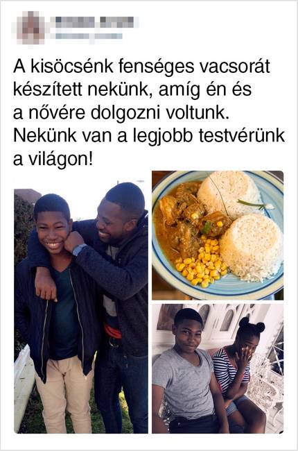 A rossz pillanatok persze azért így is eltörpülnek a rengeteg jó mellett, amit a testvérünktől kaphatunk...❤