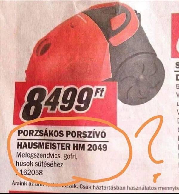 Ilyen egy igazán sokoldalú porszívó.