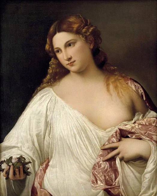 "Flora", Titian.