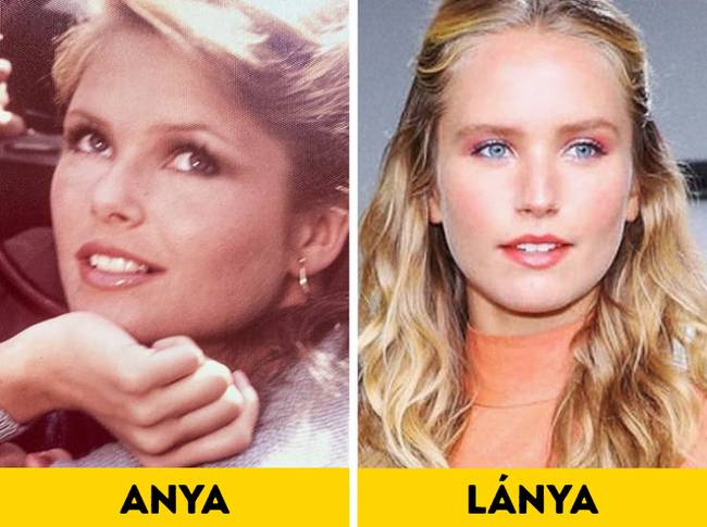 Sailor Brinkley Cook és az édesanyja, Christie Brinkley