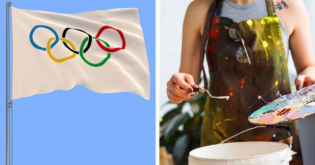 Olimpiai érmek és művészet.