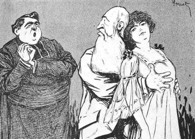 Karikatúra a belga sajtóból.