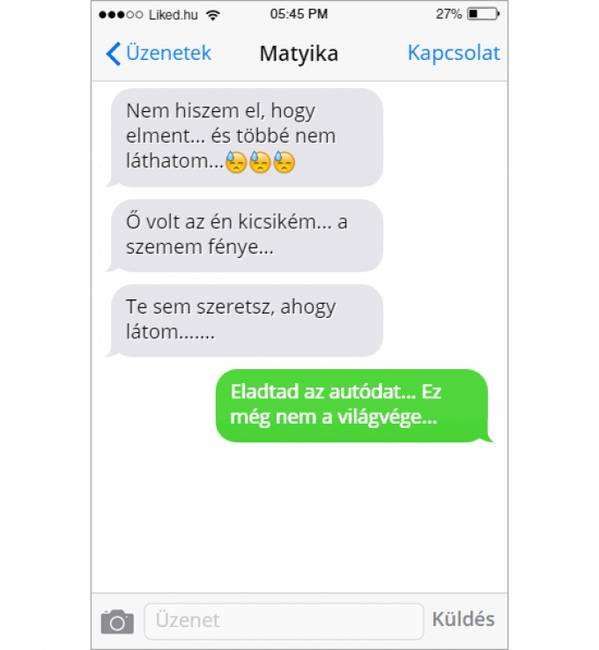 Kicsit talán túltolta.