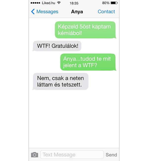 Megtetszett az anyukának.
