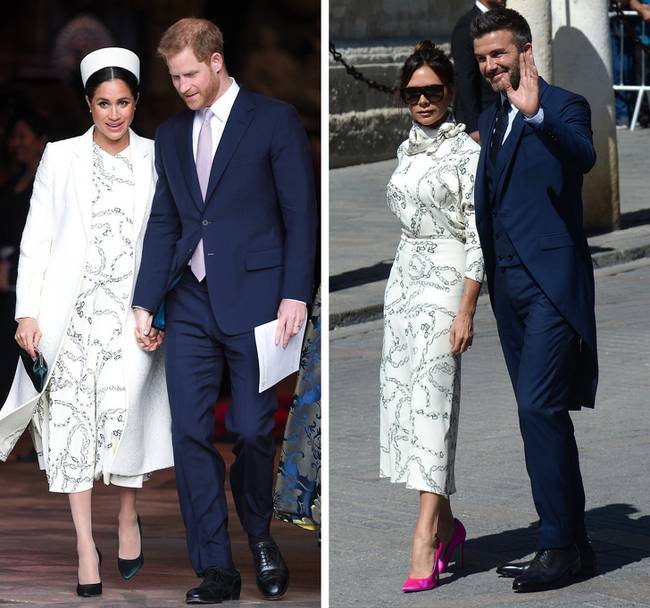 Meghan Markle és Victoria Beckham