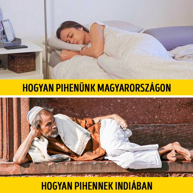Az indiaiak számára a padló is egy bútordarab.