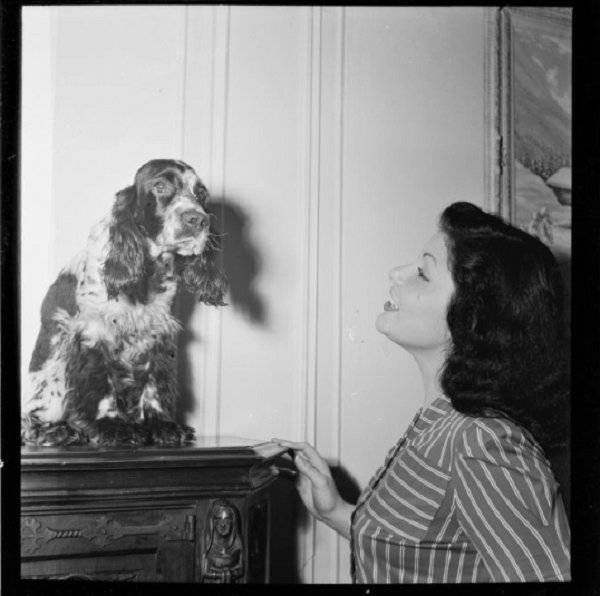 Lily Ann Carol New York-i portréja, 1946-ban.