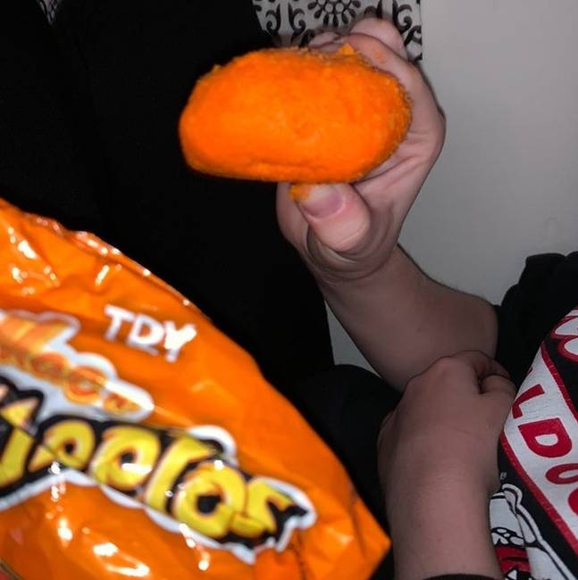 „Találtam egy mega-Cheetost."