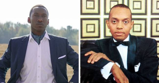 Don Shirley: Mahershala Ali előadásában és a való életben.