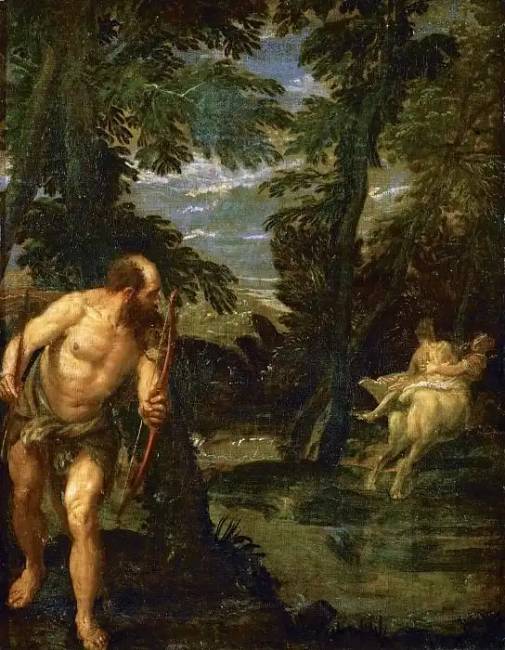 Veronese, "Herkules, Déianeira és Nesszosz".