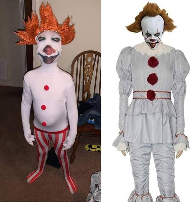 Ez történik, ha olcsón rendelsz magadnak halloweeni jelmezt Kínából.