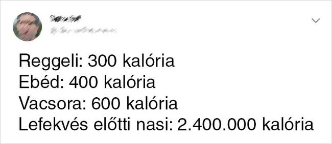 A kalóriaszámlálás fontos.