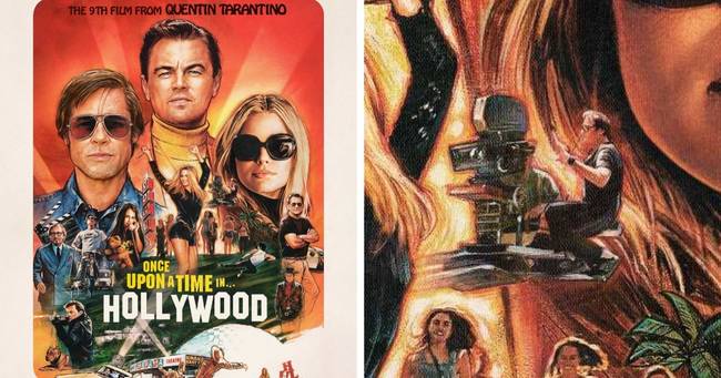 A Volt egyszer egy... Hollywood című filmben a film rendezőjének, Quentin Tarantinonak is jutott egy rövid cameó szerep, legalábbis a film moziplakátján.