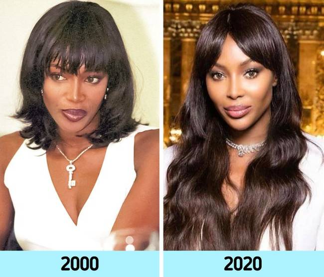 2021-ben a szupermodell Naomi Campbell már az 51. születésnapját fogja ünnepelni.