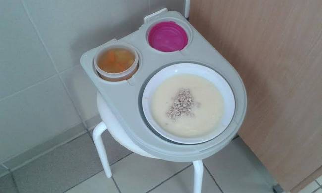 A kép készítője szerint „darált-mócsing”. Megkóstolni senki sem merte.