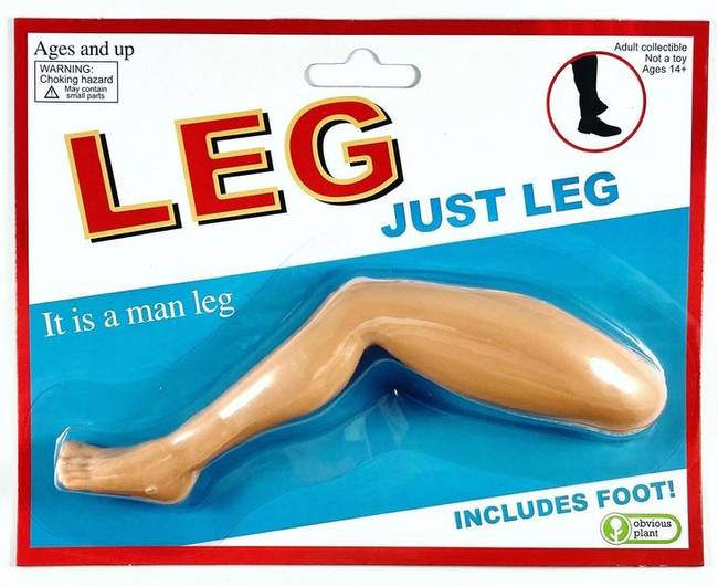 Láb. Csak egy férfi láb. 20 dollárért.