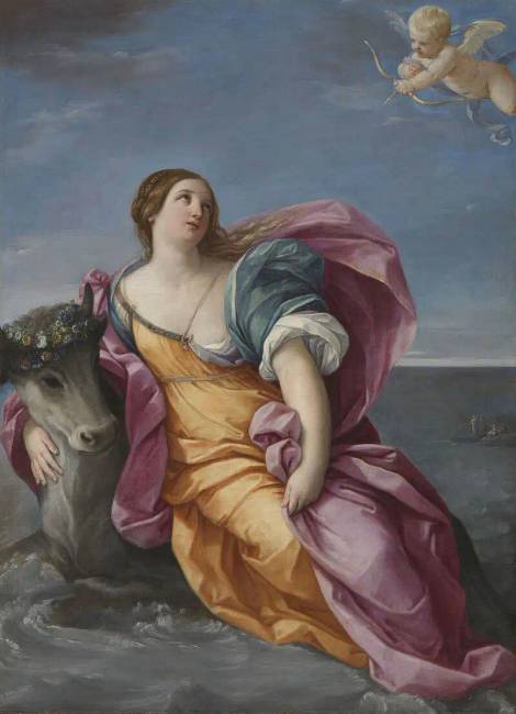 „Európé elrablása”, Guido Reni, 1637-1639.