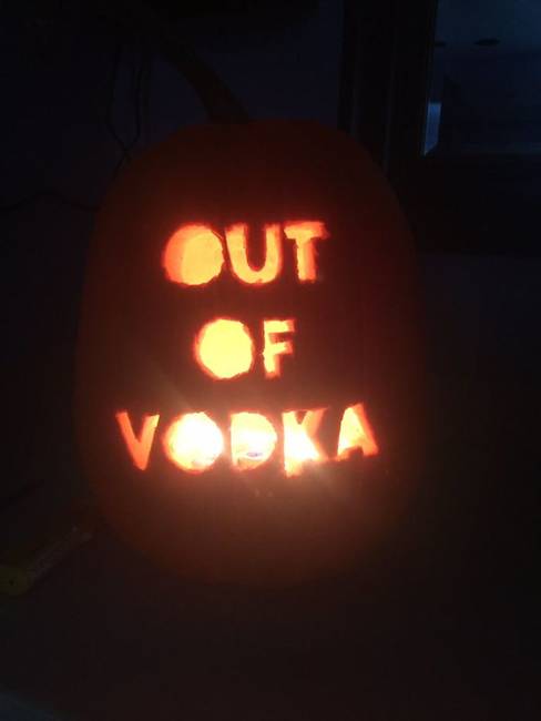 Nincs is annál rémisztőbb, mint amikor elfogy a vodka.
