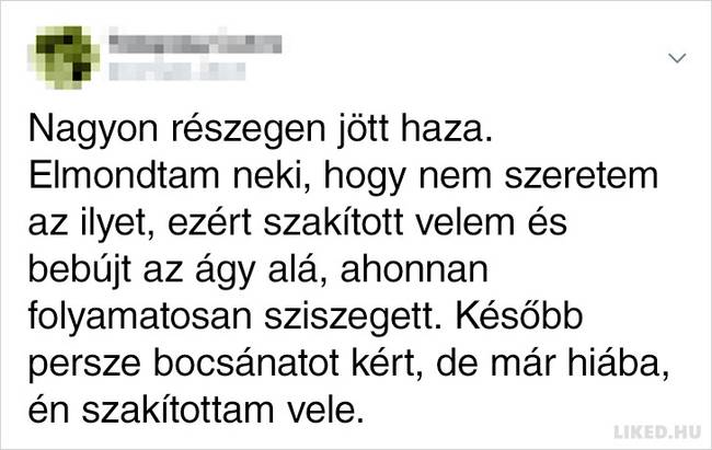A nők megosztották az exbarátaik hihetetlen húzásait, amik minden szappanoperás drámánál abszurdabbak voltak