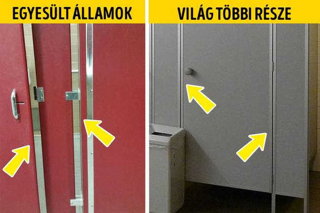 A nyilvános WC-k rései kevésbé tartják tiszteletben az intimitást.