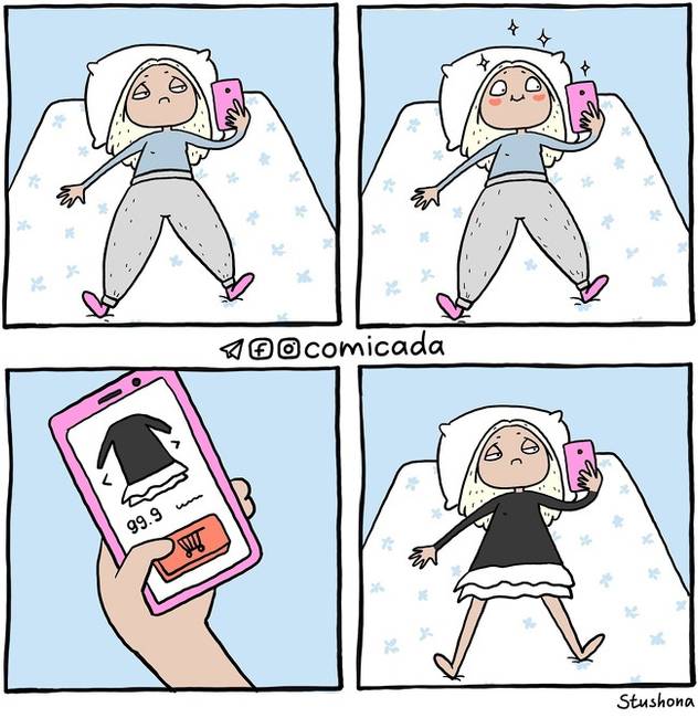 Az online vásárlásról, dióhéjban.