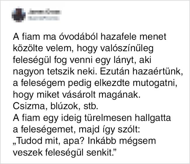A fiú, aki tanul az apja hibájából.
