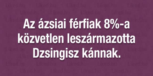 20 hihetetlennek tűnő tény és statisztika, amit még álmainkban sem gondoltunk volna