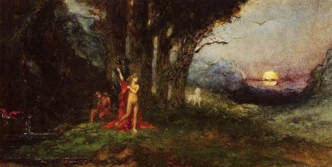 Gustave Moreau, „Pasziphaé és a bika”, 1876-1880.