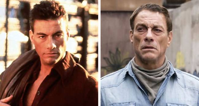 Jean-Claude Van Damme rengeteg akciófilmben játszott, de ezek közül az egyik legismertebb a "Dupla dinamit", ami 1991-ben jelent meg. Mellette egy 2019-es filmjének egyik jelenetét láthatjuk.