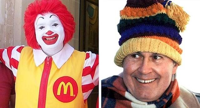 Ronald McDonald és Willard Scott