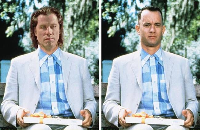 A rendező John Travolta-t szerette volna Forrest Gump szerepére, de Travolta elutasította a felkérést.