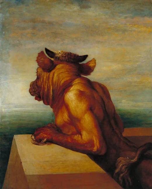 G. F. Watts, „Minótaurosz”, 1885.