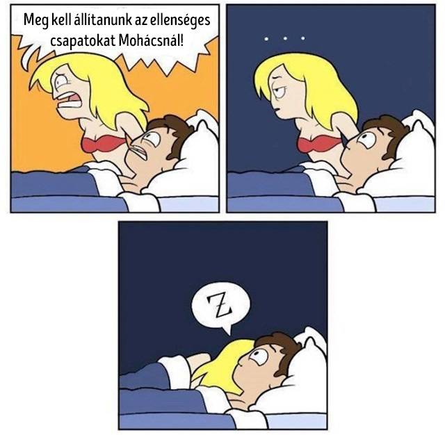 Beszéd (vagy kiabálás) alvás közben.
