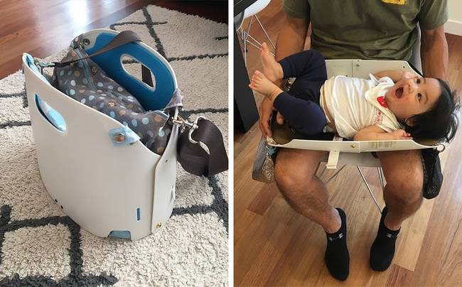 „Készítettem egy hordozható pelenkázót, ami kényelmesen a táskába hajtogatható.”