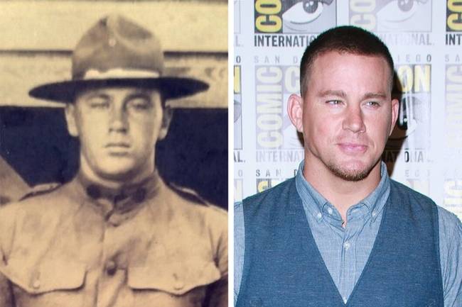 Channing Tatum eddig jól titkolta, hogy visszautazott az időben és szolgált a második világháborúban.