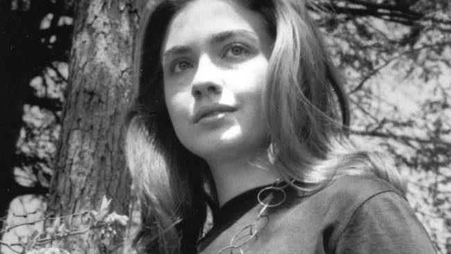 A fiatal Hillary Clinton, 1969-ben.