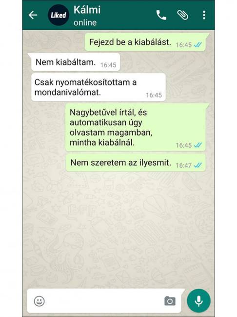 Csak azért is neki lesz igaza. 😃